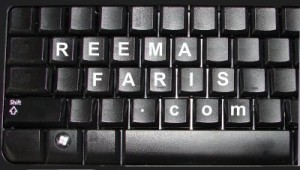 Reema Faris .com Keyboard