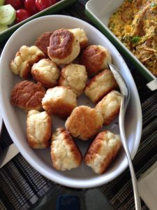 Reema's photo of her home-made Johnny Cakes, a Jamaican pan-fried biscuit - © ReemaFaris.com