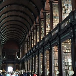 Reema shares an image from the Library at Trinity College in Dublin, Ireland.